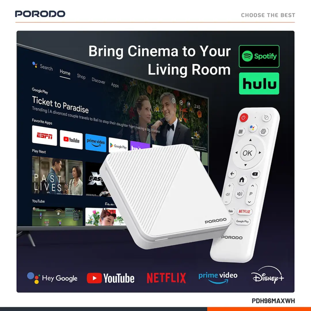 Porodo Echobox Android Tv Box