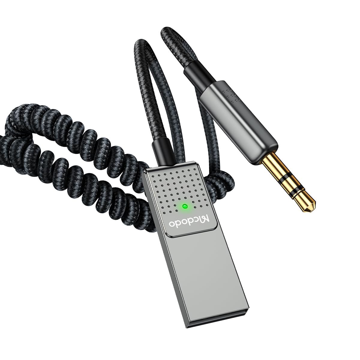 Wireless Receiver With Audio Cable Adapter USB-A to DC 3.5MM