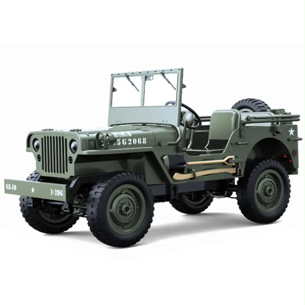 Remote-Control Off-Road Crawler Jeep