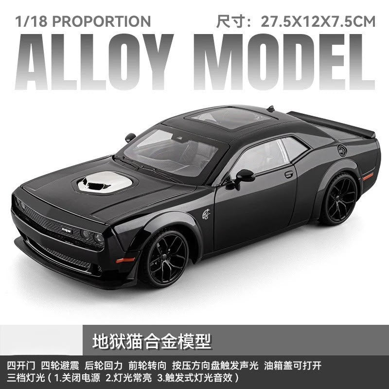 Die-Cast Car 1:18 scale Dodge Challenger SRT Hellcat