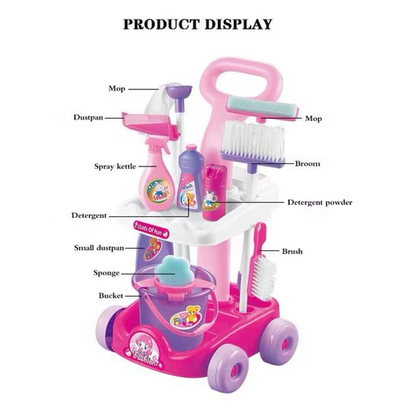 Cleaning Play Toy Set