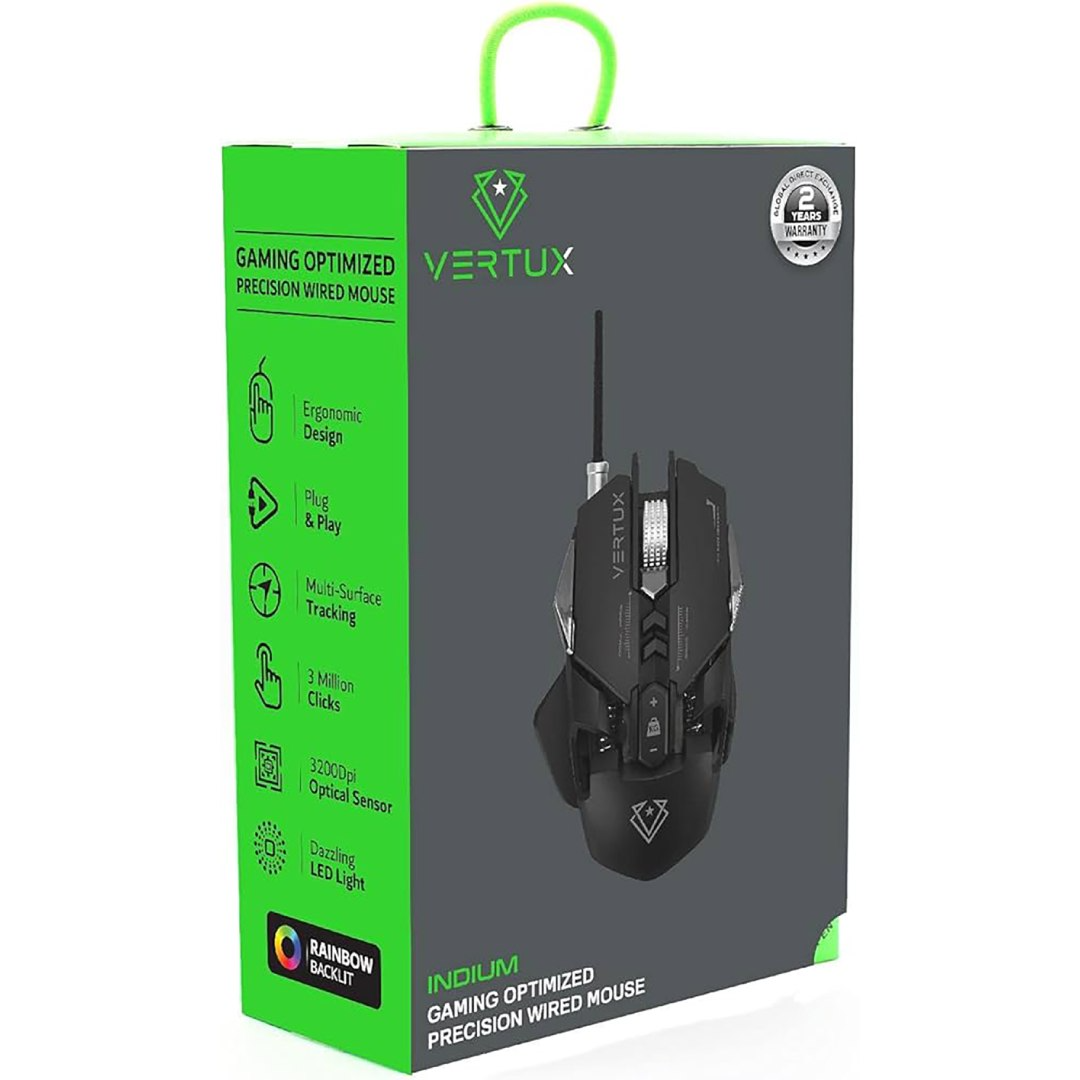 Mouse Gaming Vertux Indium