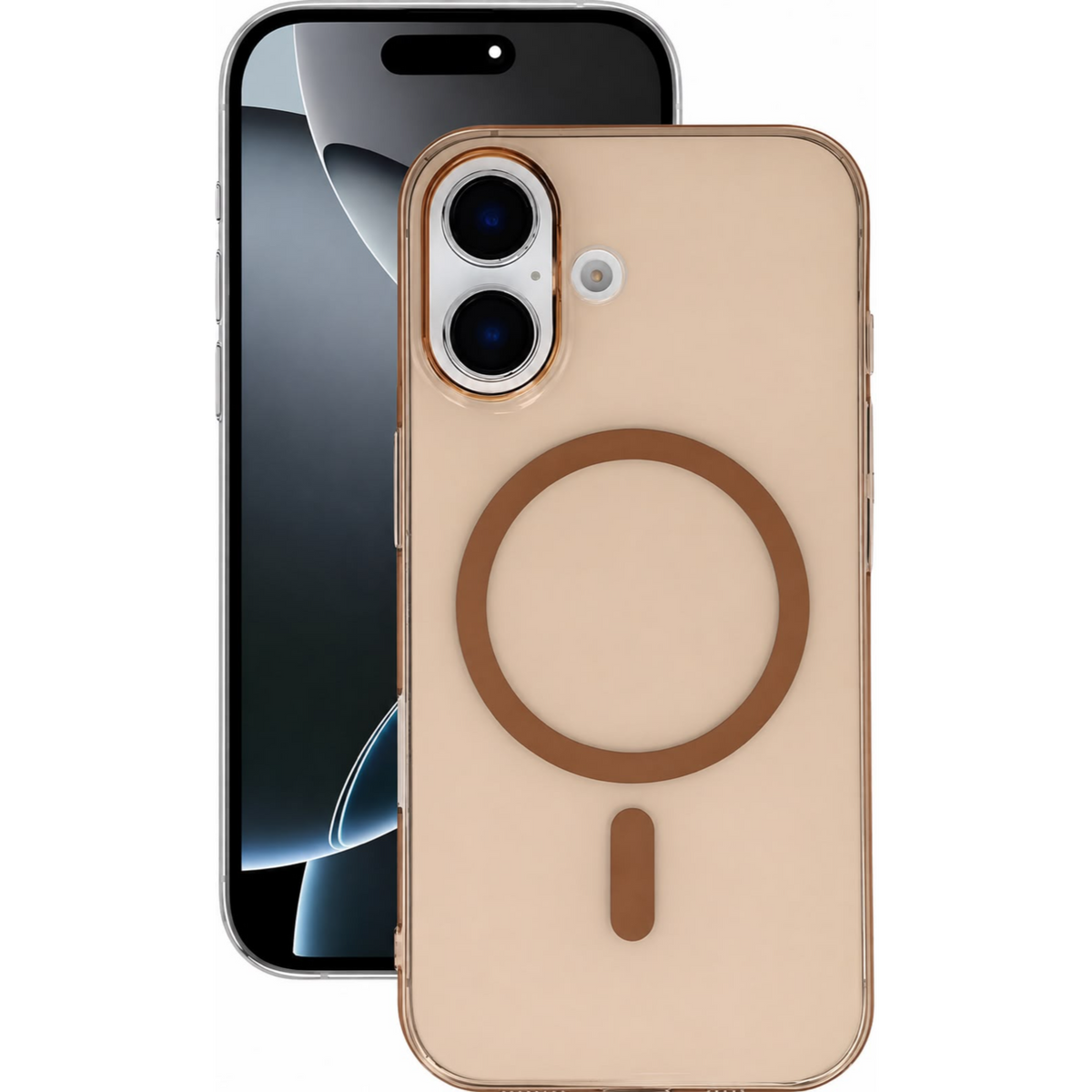 Iphone 17 Magnetic Phone Case Orange TADAGEE