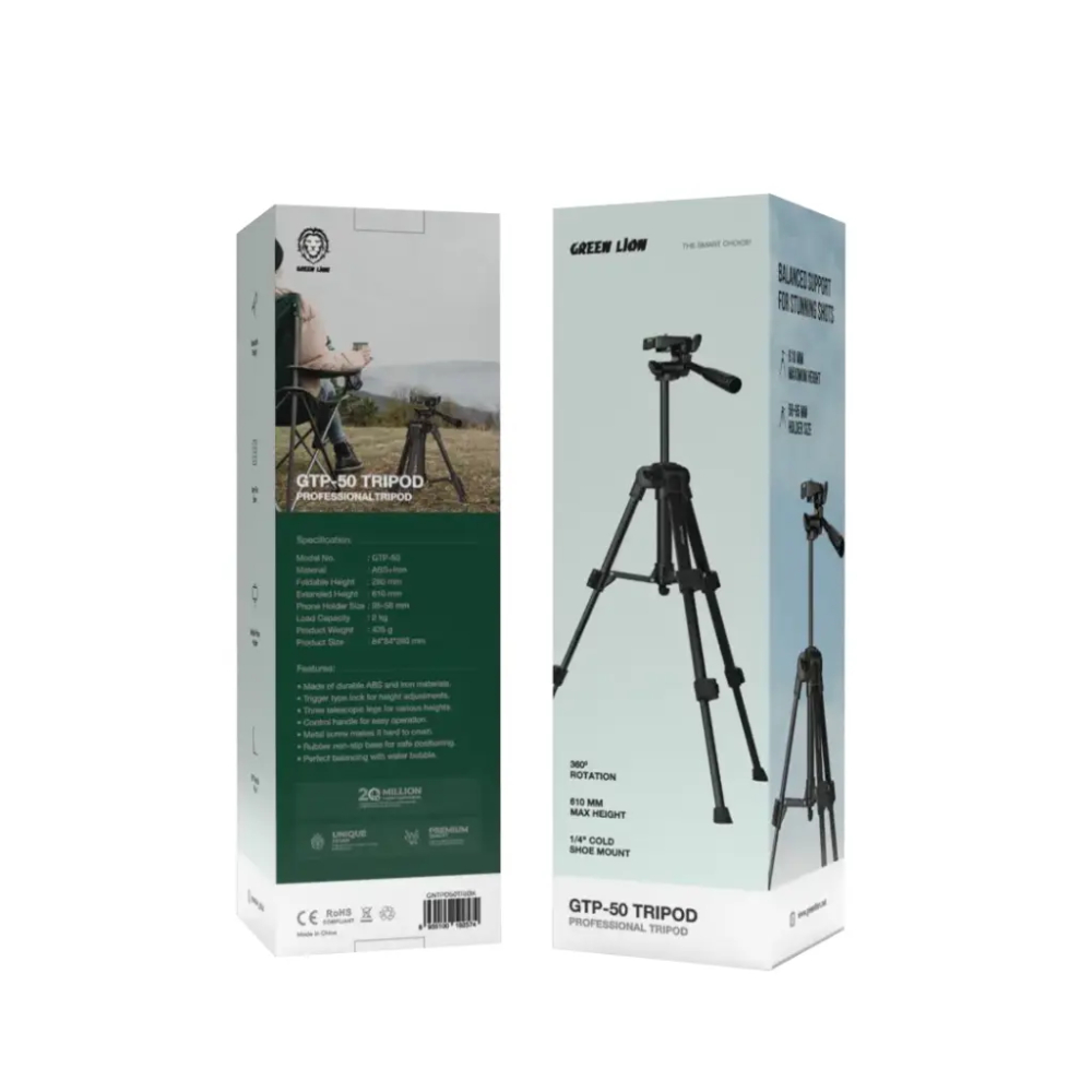 Green Lion GTP-50 Tripod Professional Tripod