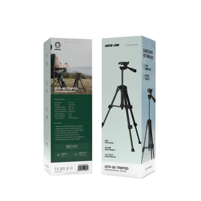 Green Lion GTP-50 Tripod Professional Tripod