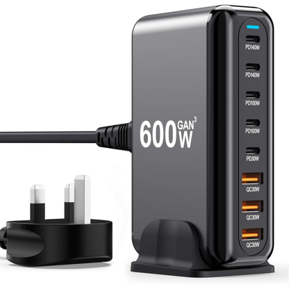 Fast Charging Station 600W 8 Port