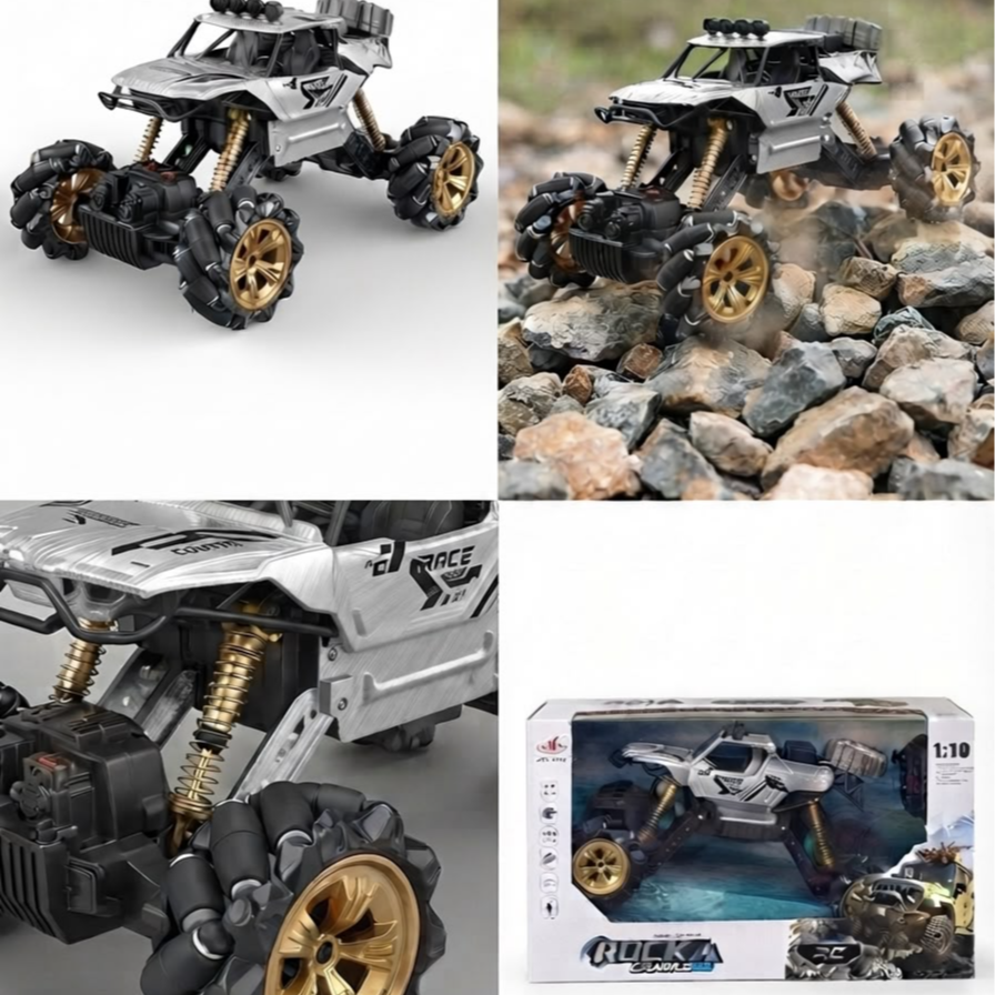 Rock Defender Remote Control Racing Crawler 1:10 Scale