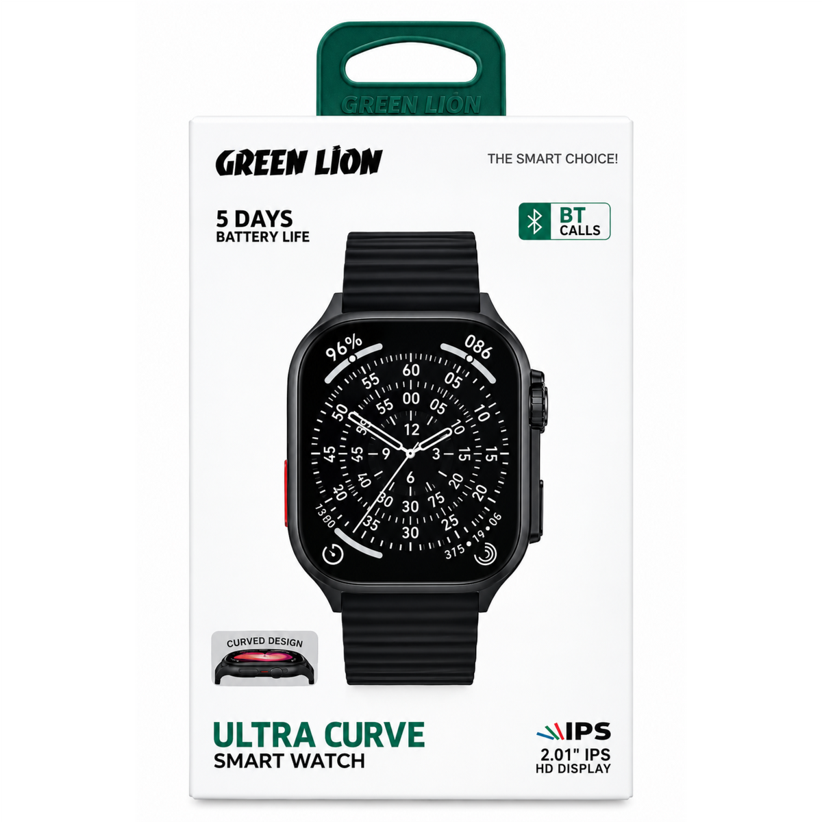 Green Lion Ultra Curve Smart Watch