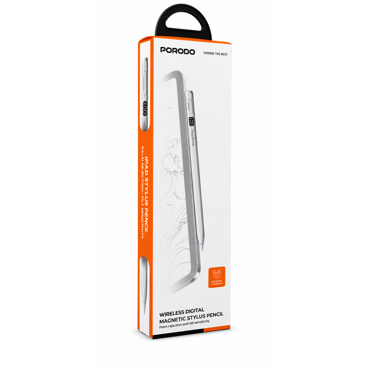 Porodo Wireless Digital Magnetic Stylus Pencil For Ipad