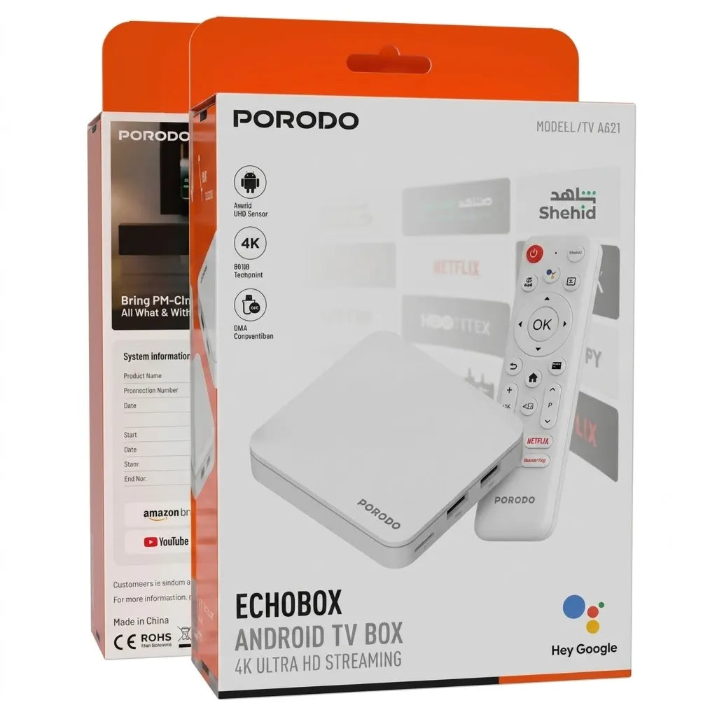 Porodo Echobox Android Tv Box