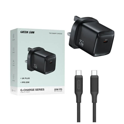 Power Adapter 25W Home Green Lion