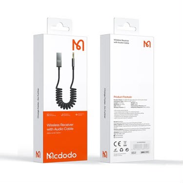 Wireless Receiver With Audio Cable Adapter USB-A to DC 3.5MM