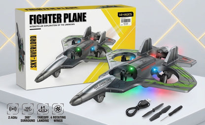 Remote Control Rc Fighter Plane Kids Toy 