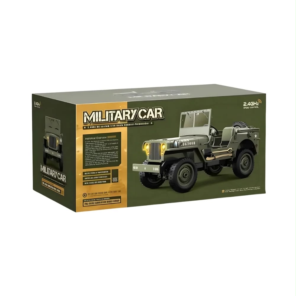 Remote-Control Off-Road Crawler Jeep