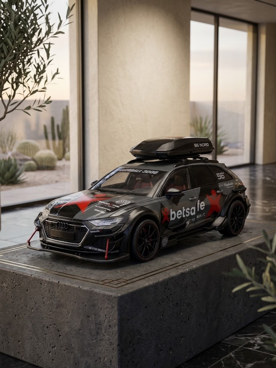1:24 Die-Cast Audi Car Toy
