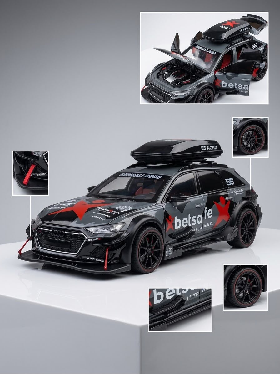 1:24 Die-Cast Audi Car Toy