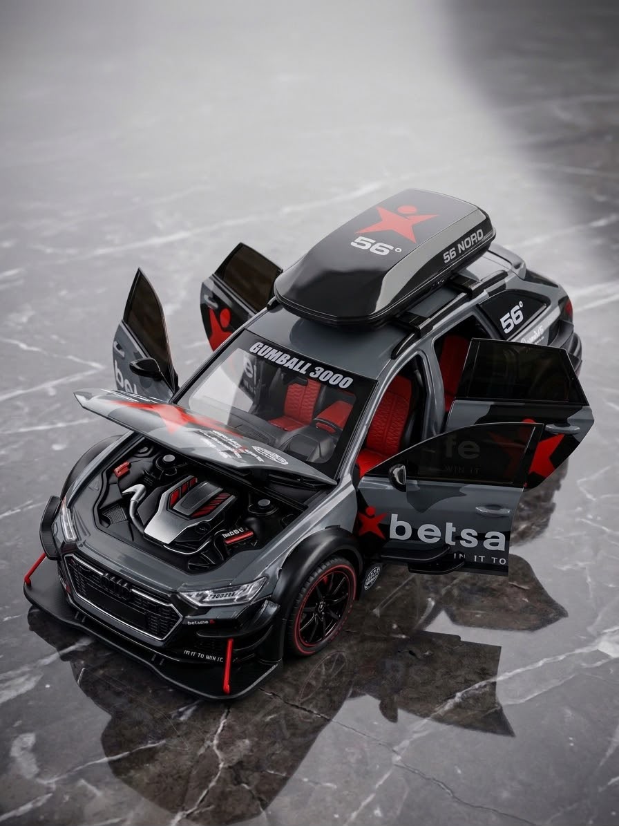 1:24 Die-Cast Audi Car Toy
