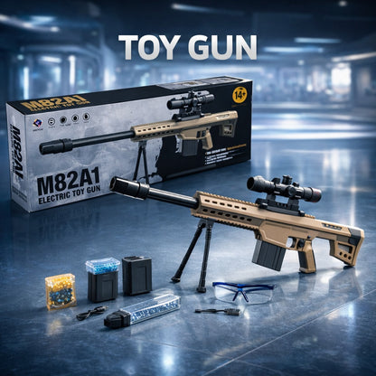Toy Gun - Orbeez Gel Blaster Toy Gun M82A1 – Electric Water Bead Toy Rifle With
