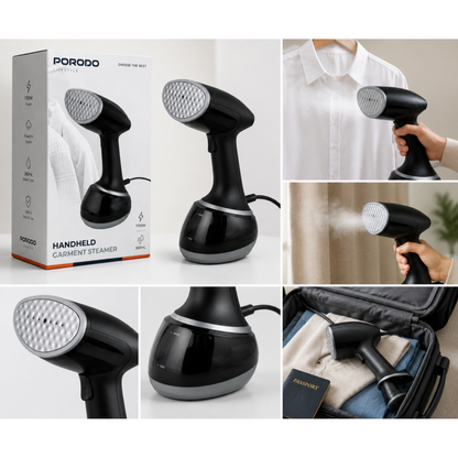 Porodo Handheld Garment Steamer – 1700W, 360mL Water Tank-5450