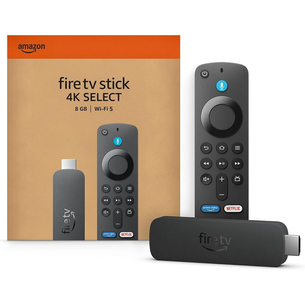 Amazon Fire Tv Stick 4K Select Streaming Device With Alexa (8Gb / Wi-Fi 5)