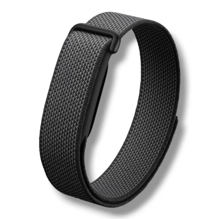 Wizard Nylon Loop Strap for Google Fitbit Air- Black